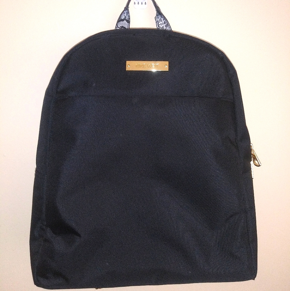Nine West black full-size backpack